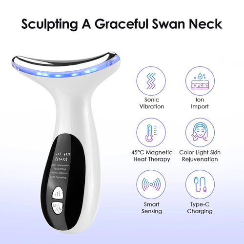 Electric Beauty Device Firming and Lifting Lighten Neck Lines